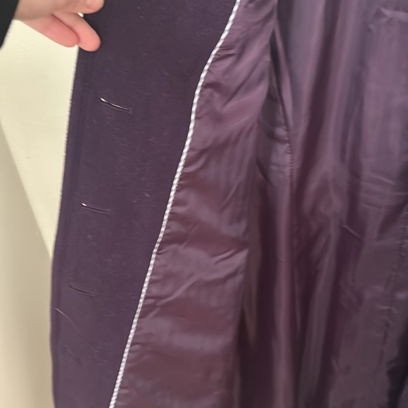 Lands’ End Cashmere & Wool Pea Coat - Picture 5 of 7